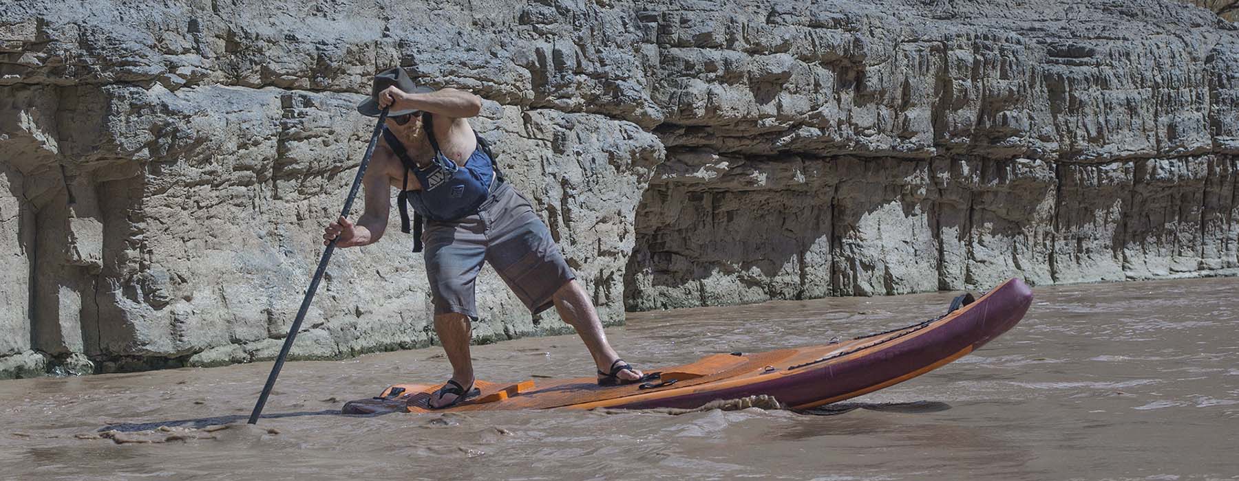stand up paddle board San Juan river