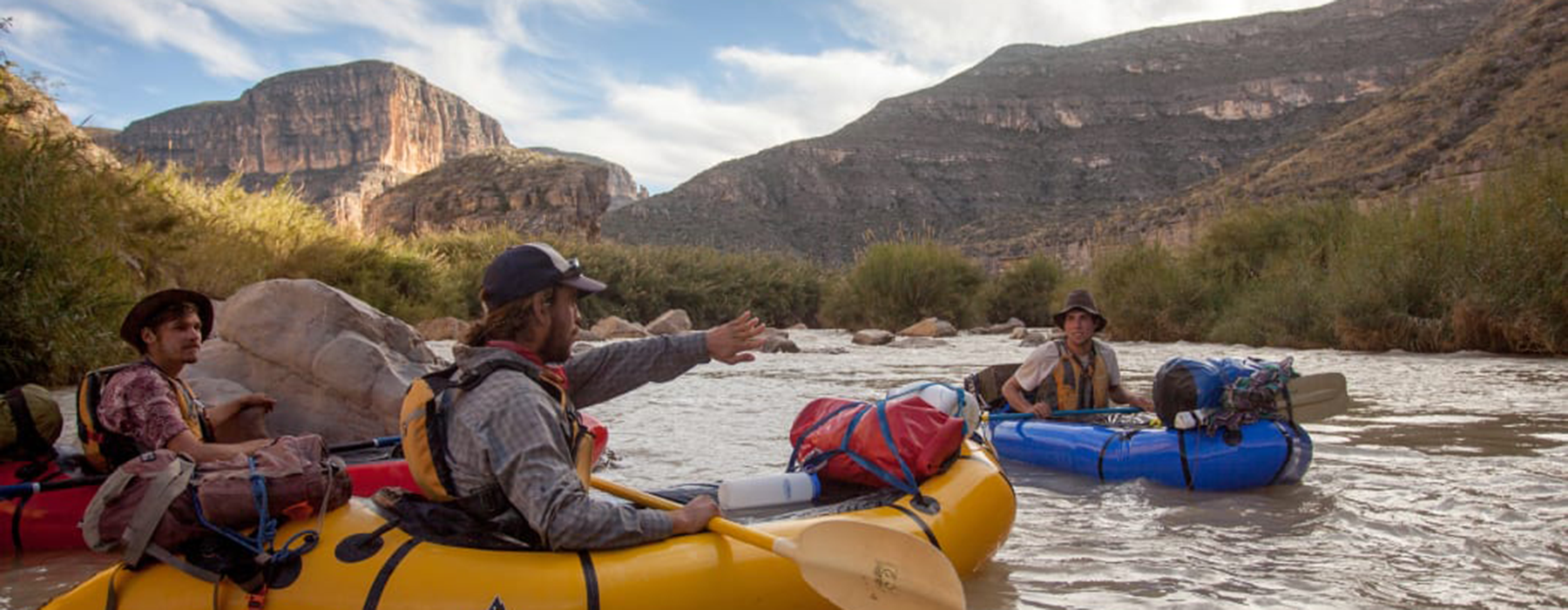 pack rafting rio grande river