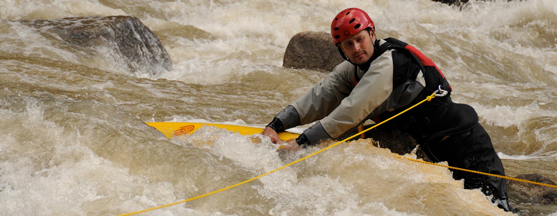 salamander throw ropes downstream recovery line