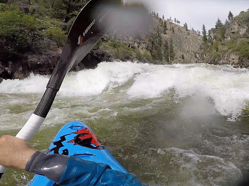 Dropping into Devil Creek. Soooo much fun :)